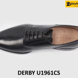 Giày da nam buộc dây da bê con Derby U1961CS 002