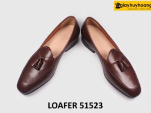 [Size 33+41] Giày lười nam màu nâu đậm trẻ trung Loafer 51523 004