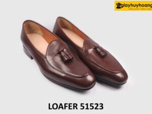 [Size 33+41] Giày lười nam màu nâu đậm trẻ trung Loafer 51523 003