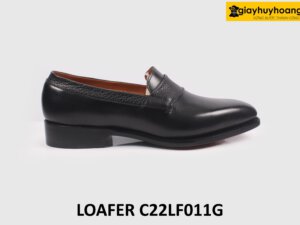 [Size 41] Giày da không dây nam mẫu đẹp Loafer C22LF011G 001