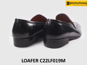 [Size 40] Giày lười da bê con đế da bò dấu chỉ Loafer C22LF019M 005