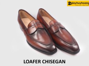 Giày lười nam công sở hàng hiệu Loafer CHISEGAN 003