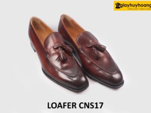 [Size 41] Giày lười nam có chuông trẻ trung Loafer CNS17 003