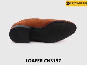 [Size 38+45] Giày da lộn nam cá tính phong cách Loafer CNS197 006