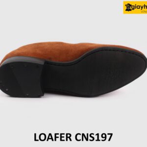 [Size 38+45] Giày da lộn nam cá tính phong cách Loafer CNS197 006