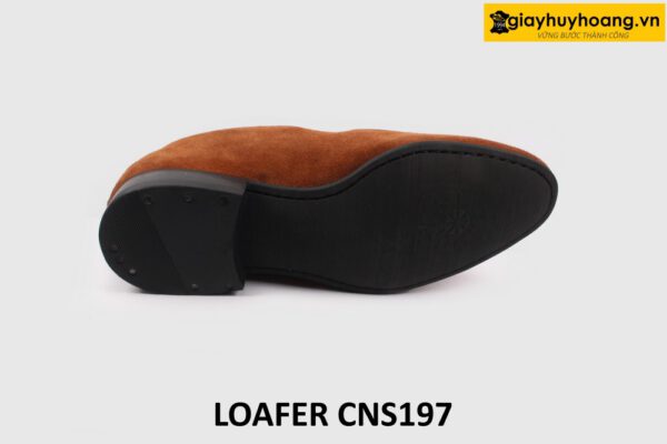 [Size 38+45] Giày da lộn nam cá tính phong cách Loafer CNS197 006