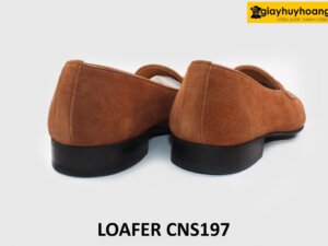 [Size 38+45] Giày da lộn nam cá tính phong cách Loafer CNS197 005