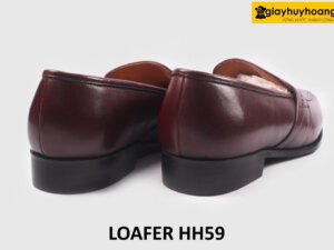 [Size 38] Giày lười nam màu nâu size chân nhỏ Loafer HH59 005