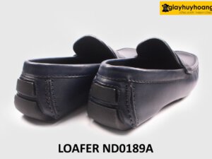 Giày lười lái xe nam đế thấp xanh navy Loafer ND0189A 005