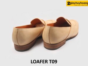 Giày lười nam da mộc nhuộm màu theo yêu cầu Loafer T09 004