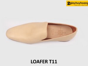 Giày lười nam da mộc nhuộm màu theo yêu cầu Loafer T11 003