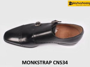 [Size 44] Giày da nam công sở khâu goodyear welted Monkstrap CNS34 004