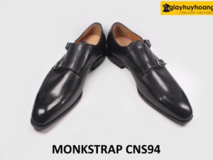 [Size 45] Giày da nam thời trang đóng thủ công Monkstrap CNS94 004