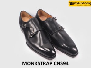 [Size 45] Giày da nam thời trang đóng thủ công Monkstrap CNS94 003