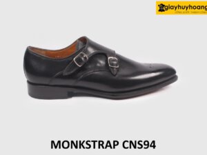 [Size 45] Giày da nam thời trang đóng thủ công Monkstrap CNS94 001