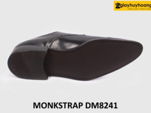 Giày da nam thời trang 2 khóa công sở Monkstrap DM8241 006