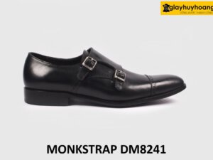 Giày da nam thời trang 2 khóa công sở Monkstrap DM8241 001