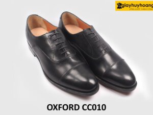 Giày tây nam đế da bò goodyear welted Oxford CC010 002