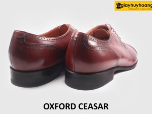 [Size 44] Giày da nam đế da bò khâu chỉ Oxford CEASAR 005