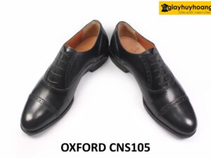 [Size 39] Giày da nam buộc dây thời trang Oxford CNS105 004