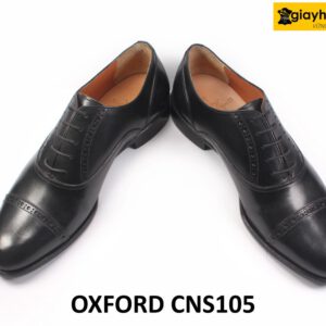 [Size 39] Giày da nam buộc dây thời trang Oxford CNS105 004