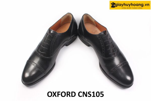 [Size 39] Giày da nam buộc dây thời trang Oxford CNS105 004