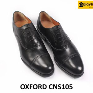 [Size 39] Giày da nam buộc dây thời trang Oxford CNS105 003