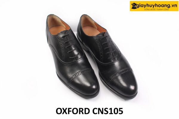 [Size 39] Giày da nam buộc dây thời trang Oxford CNS105 003