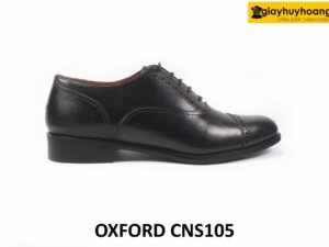 [Size 39] Giày da nam buộc dây thời trang Oxford CNS105 001