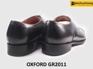 Giày da nam công an bộ đội đế da bò Oxford GR2011 005