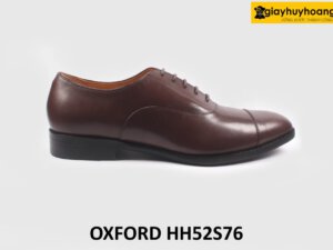Giày da nam đi làm công sở màu nâu Derby HH52S76 001