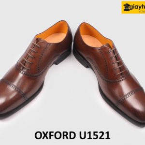 [Outlet] Giày da nam đế da bò cao cấp Oxford U1521 005