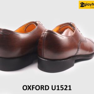 [Outlet] Giày da nam đế da bò cao cấp Oxford U1521 004