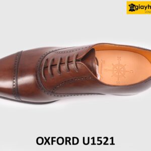 [Outlet] Giày da nam đế da bò cao cấp Oxford U1521 002