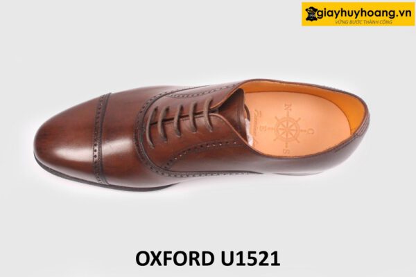 [Outlet] Giày da nam đế da bò cao cấp Oxford U1521 002