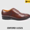 [Outlet] Giày da nam đế da bò cao cấp Oxford U1521 001