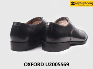 Giày da nam thủ công màu đen công sở Oxford U2005S69 004