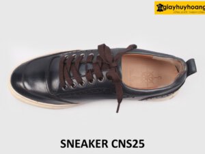Giày da nam đế bằng thể thao đi chơi Sneaker CNS25 002