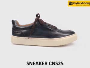 Giày da nam đế bằng thể thao đi chơi Sneaker CNS25 001
