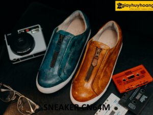 [Size 37] Giày lười nam thể thao thời trang sneaker CN64M 001