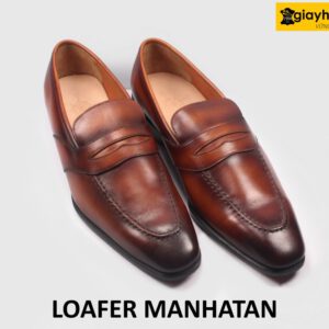 Giày lười nam đóng thủ công Loafer MAHATAN 003