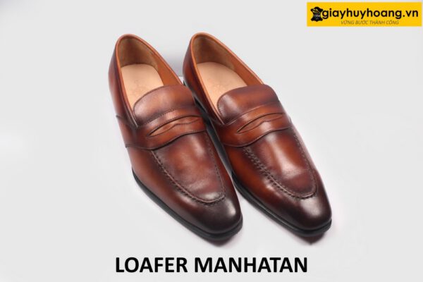 Giày lười nam đóng thủ công Loafer MAHATAN 003