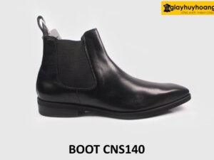 Giày da nam cổ thun phong cách chelsea boot CNS140 001