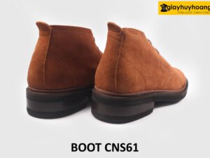 [Size 38+39+41] Giày da nam da lộn cổ thấp Chukka Boot CNS61 005