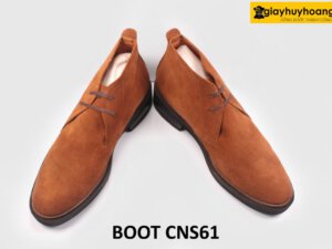 [Size 38+39+41] Giày da nam da lộn cổ thấp Chukka Boot CNS61 004