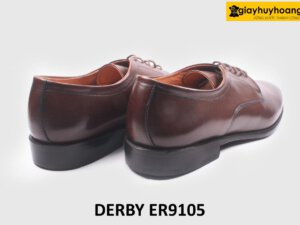[Size 42] Giày da nam mũi vuông cá tính Derby ER9105 005
