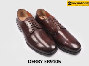 [Size 42] Giày da nam mũi vuông cá tính Derby ER9105 003