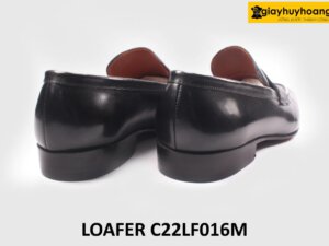 [Size 40] Giày lười nam thời trang công sở màu đen Loafer C22LF016M 004