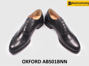 Giày da nam chính hãng hàng hiệu Oxford ABS01BNN 004