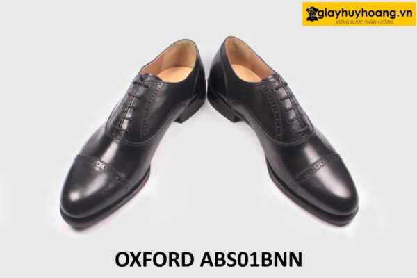 Giày da nam chính hãng hàng hiệu Oxford ABS01BNN 004